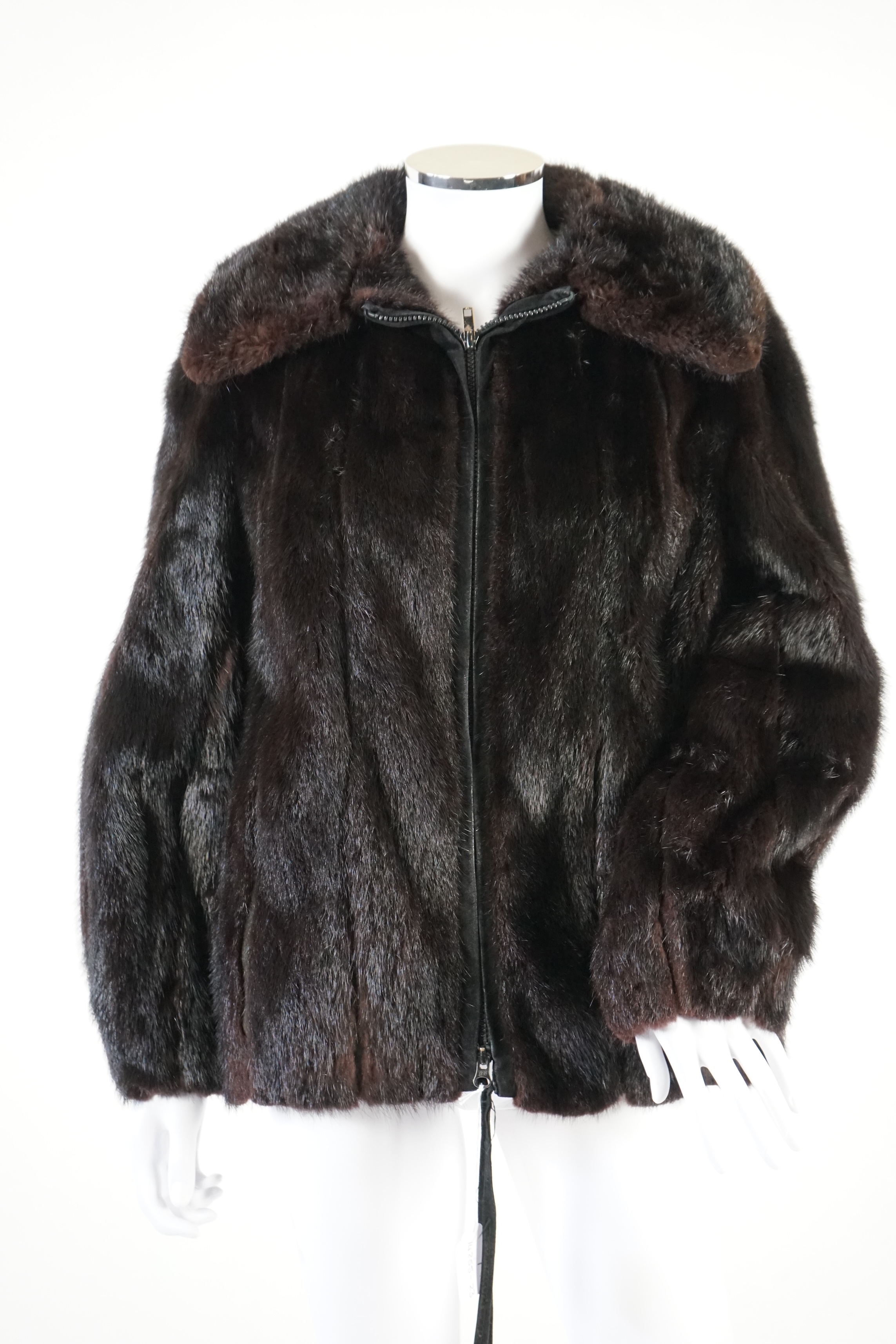 A vintage Christian Dior fur jacket.